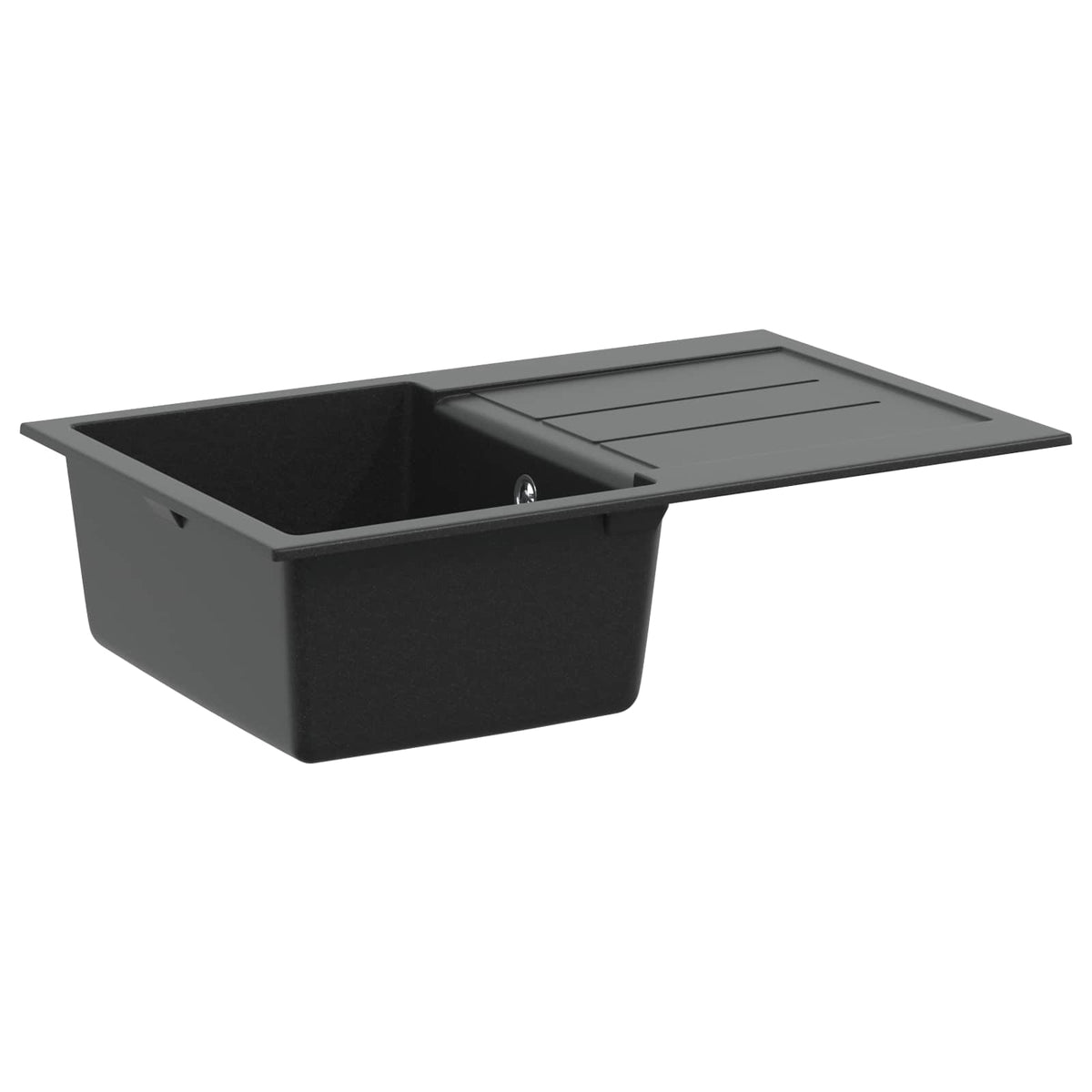Umivaonik Crna 780 x 500 mm 80% kvarc i 20% smola