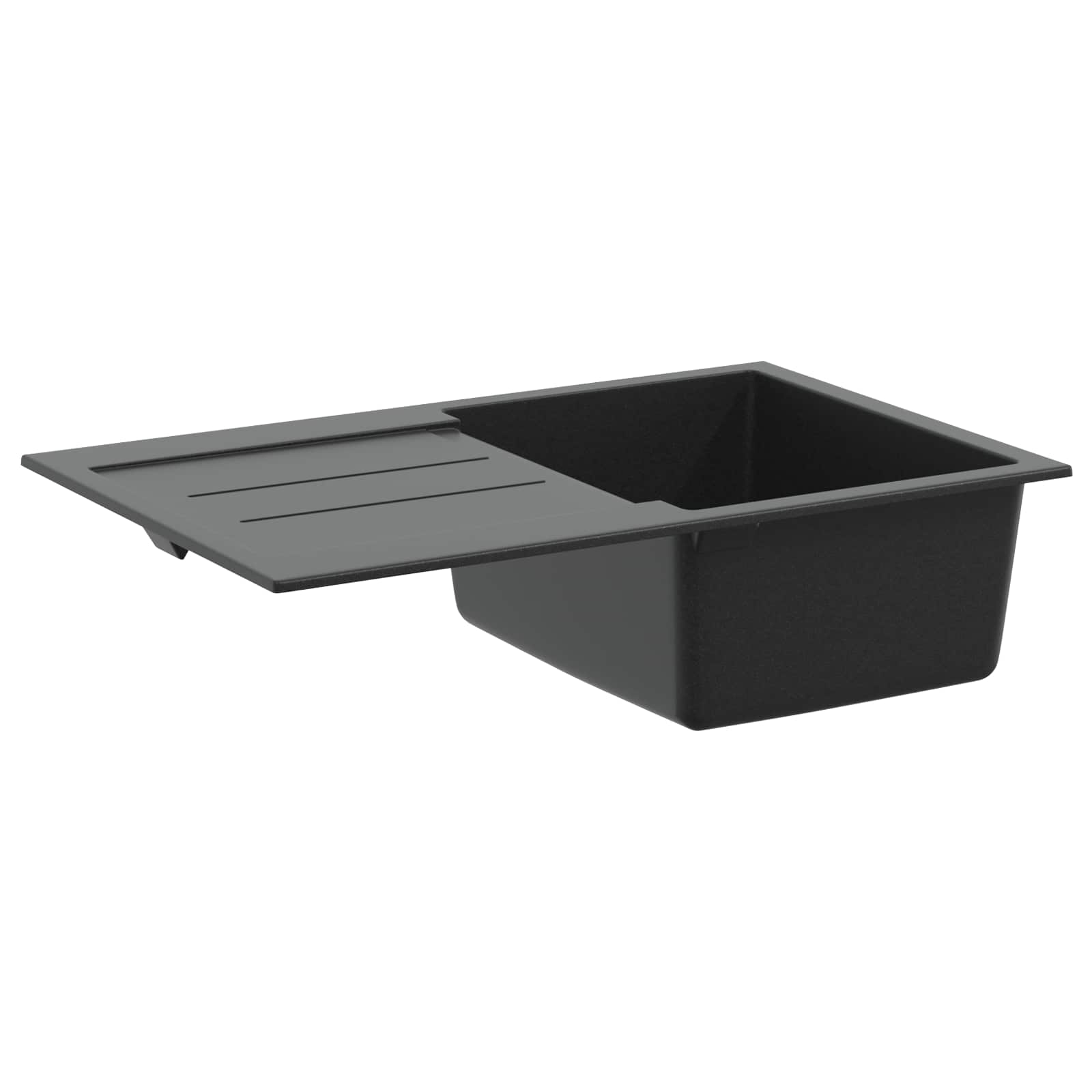 Umivaonik Crna 780 x 500 mm 80% kvarc i 20% smola