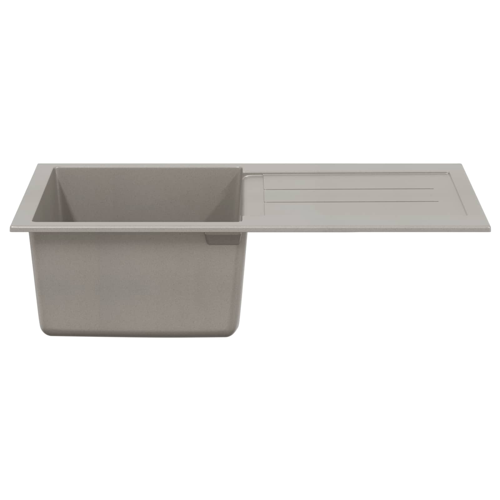 Umivaonik Siva 780 x 500 mm 80% kvarc i 20% smola