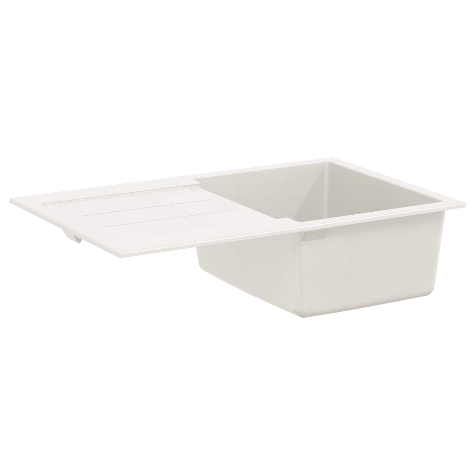 Umivaonik Bijelo 780 x 500 mm 80% kvarc i 20% smola