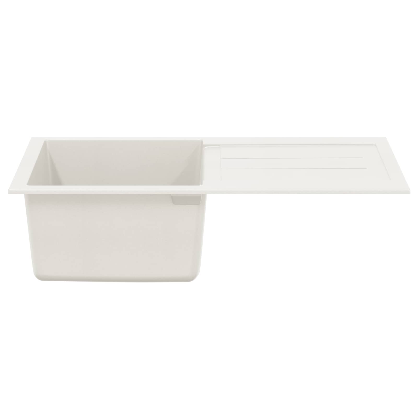 Umivaonik Bijelo 780 x 500 mm 80% kvarc i 20% smola
