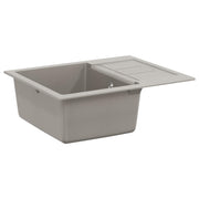 Umivaonik Siva 620 x 500 mm 80% kvarc i 20% smola