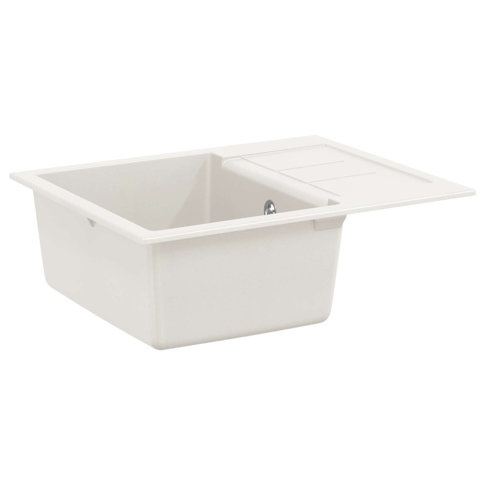 Umivaonik Bijelo 620 x 500 mm 80% kvarc i 20% smola