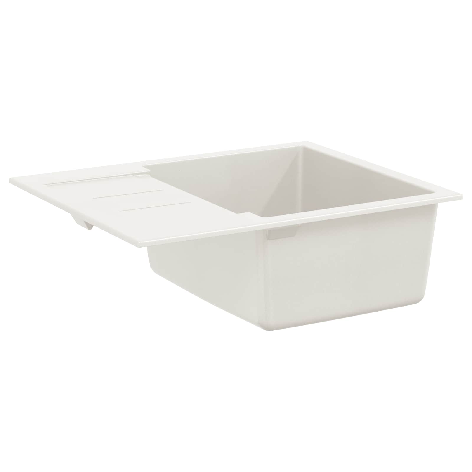 Umivaonik Bijelo 620 x 500 mm 80% kvarc i 20% smola