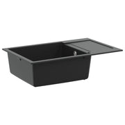 Umivaonik Crna 780 x 500 mm 80% kvarc i 20% smola