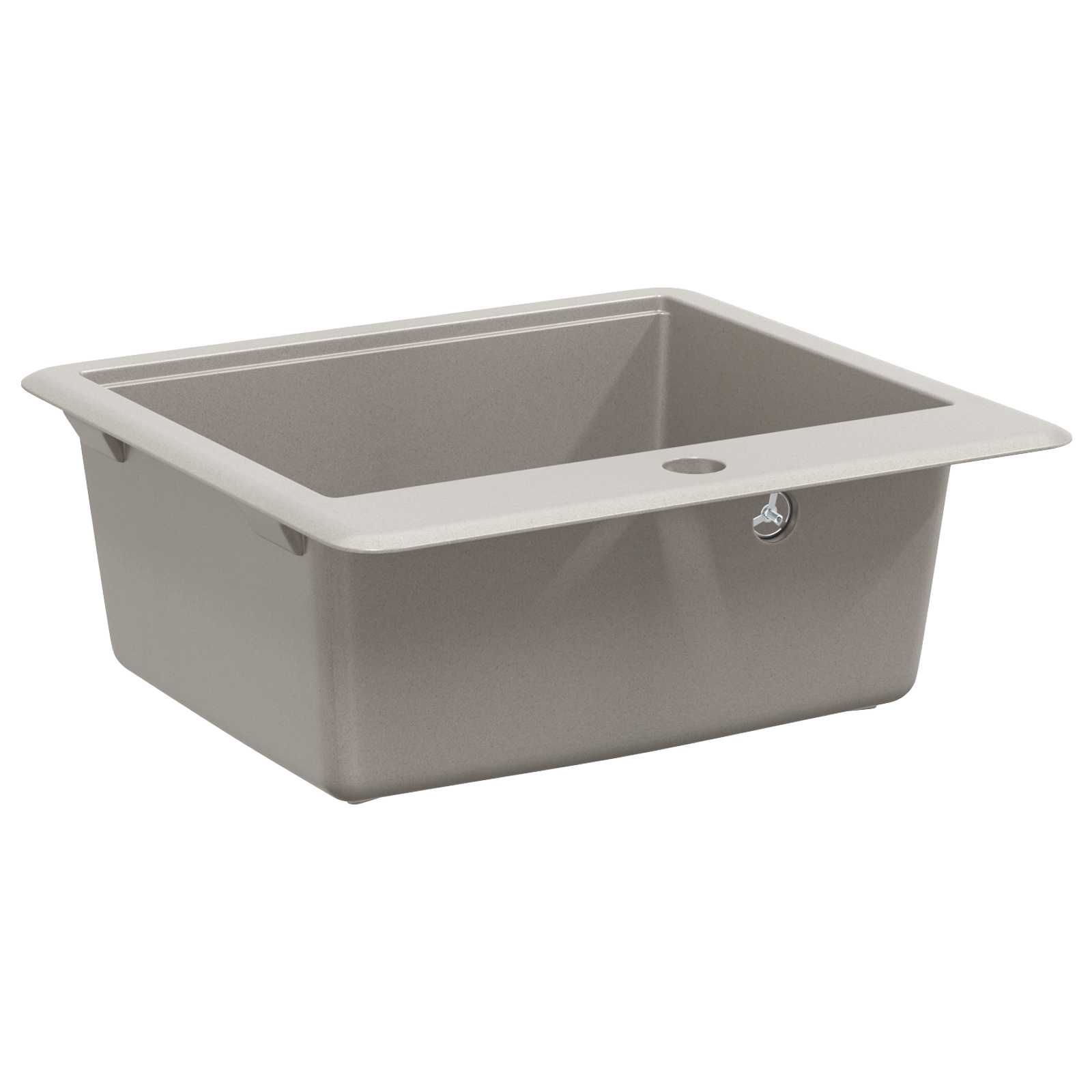 Umivaonik Siva 470 x 440 mm Granit