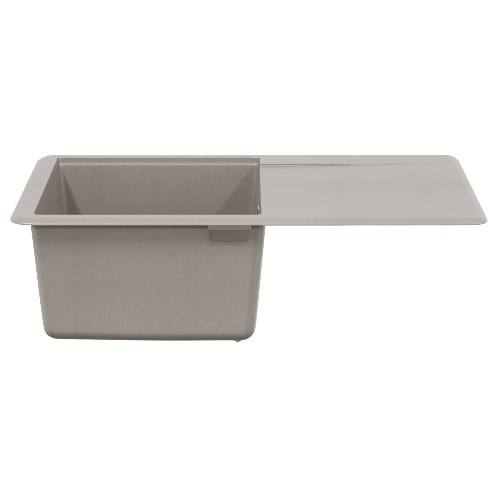 Umivaonik Siva 670 x 460 mm 80% kvarc i 20% smola