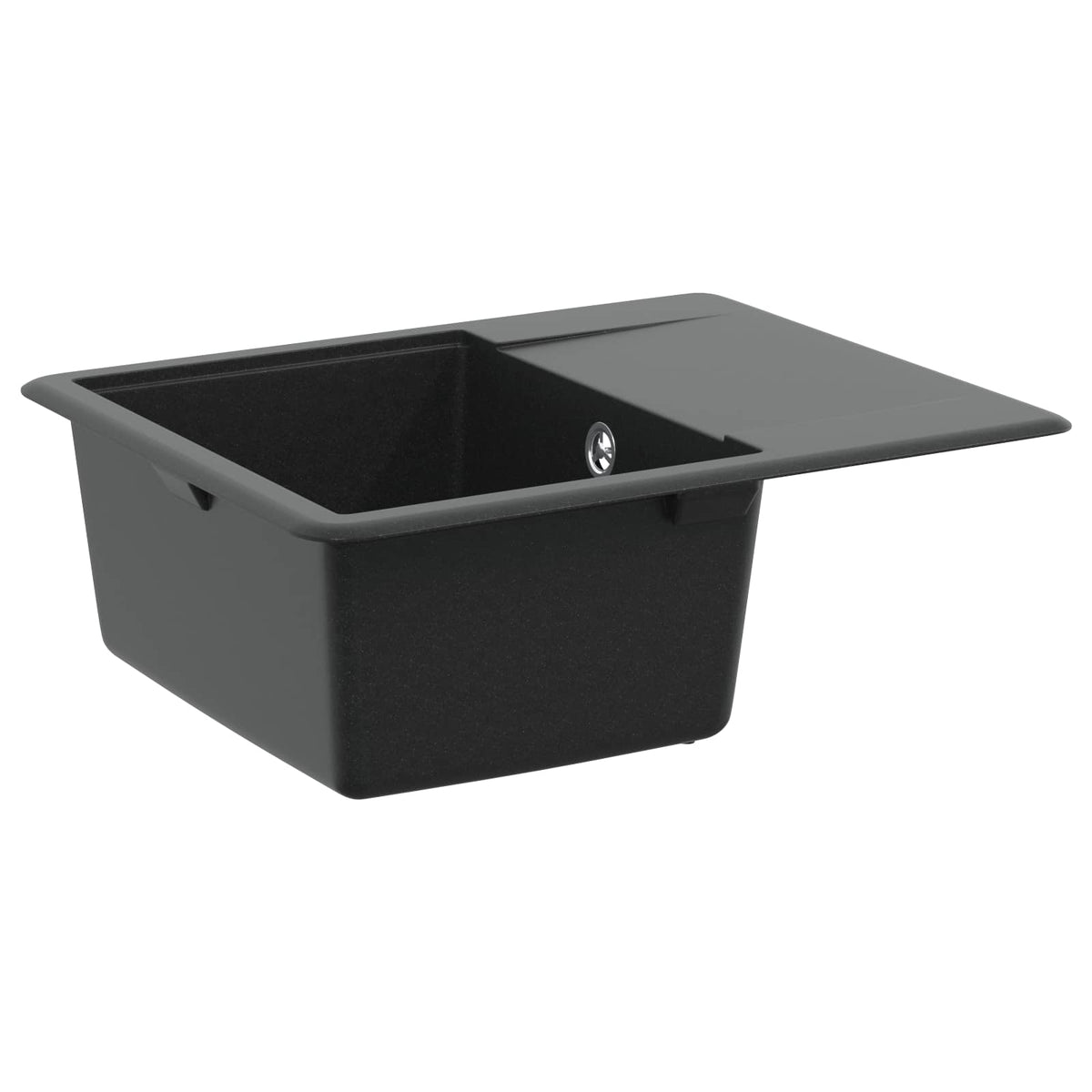 Umivaonik Crna 560 x 460 mm 80% kvarc i 20% smola