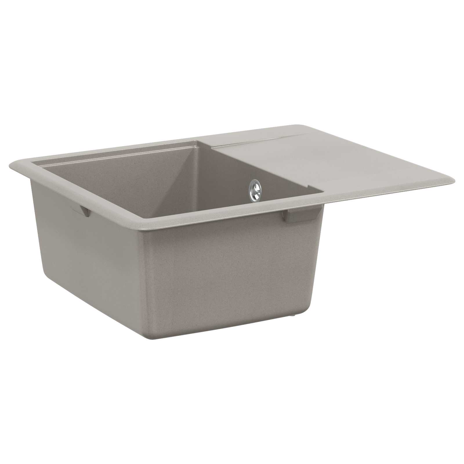 Umivaonik Siva 560 x 460 mm 80% kvarc i 20% smola