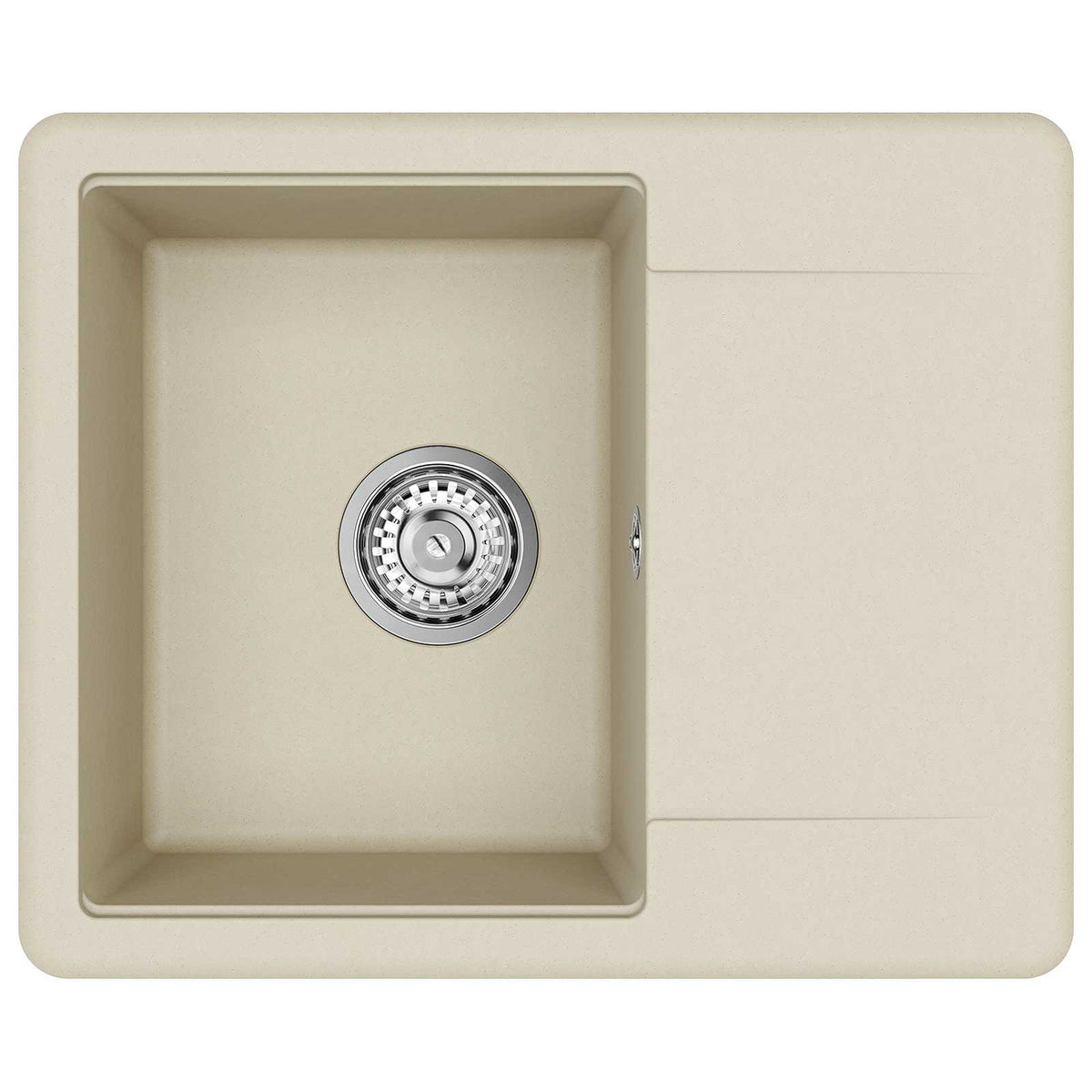 Umivaonik Bež 560 x 460 mm 80% kvarc i 20% smola