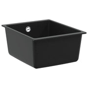 Umivaonik Crna 370 x 460 mm 80% kvarc i 20% smola