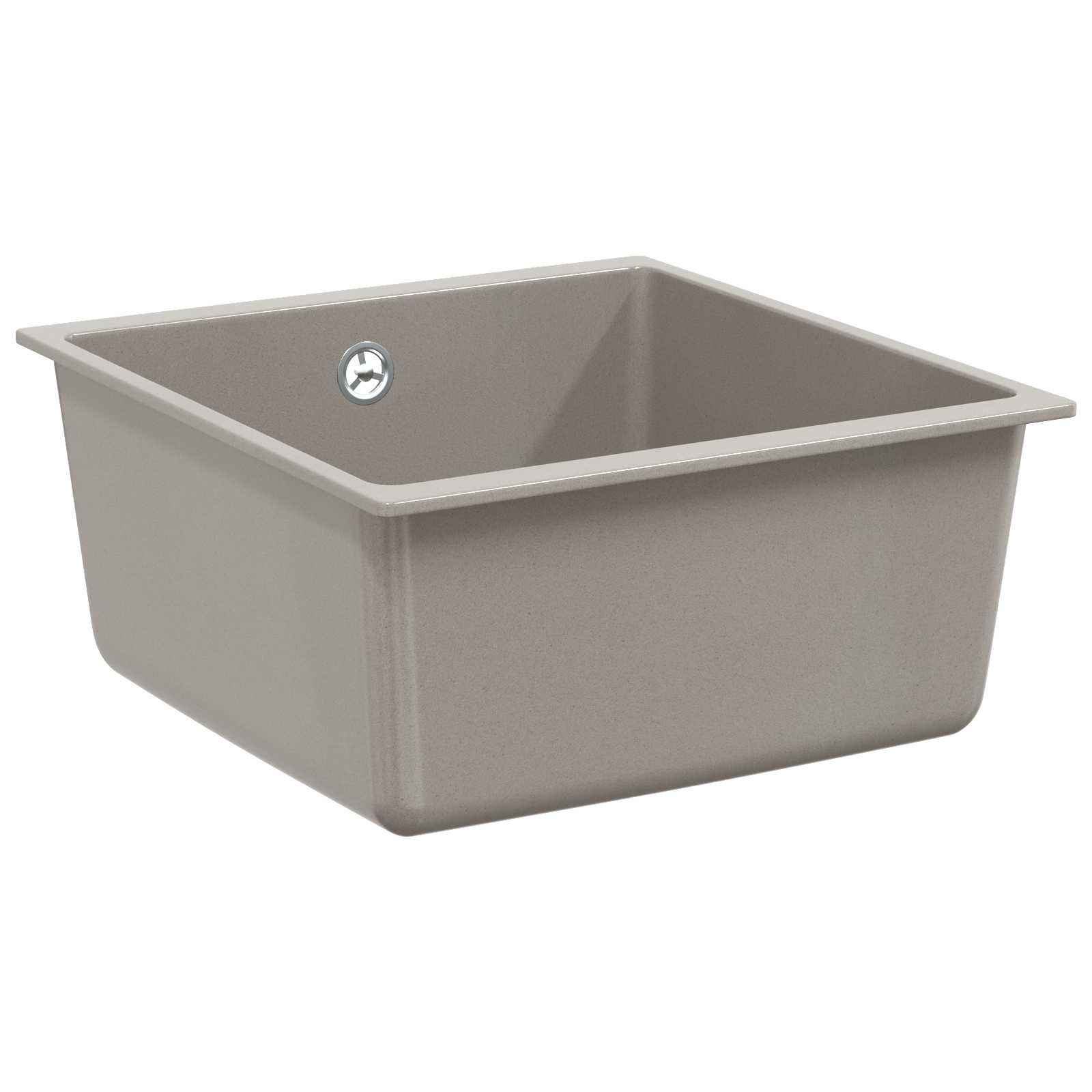 Umivaonik Siva 430 x 460 mm 80% kvarc i 20% smola
