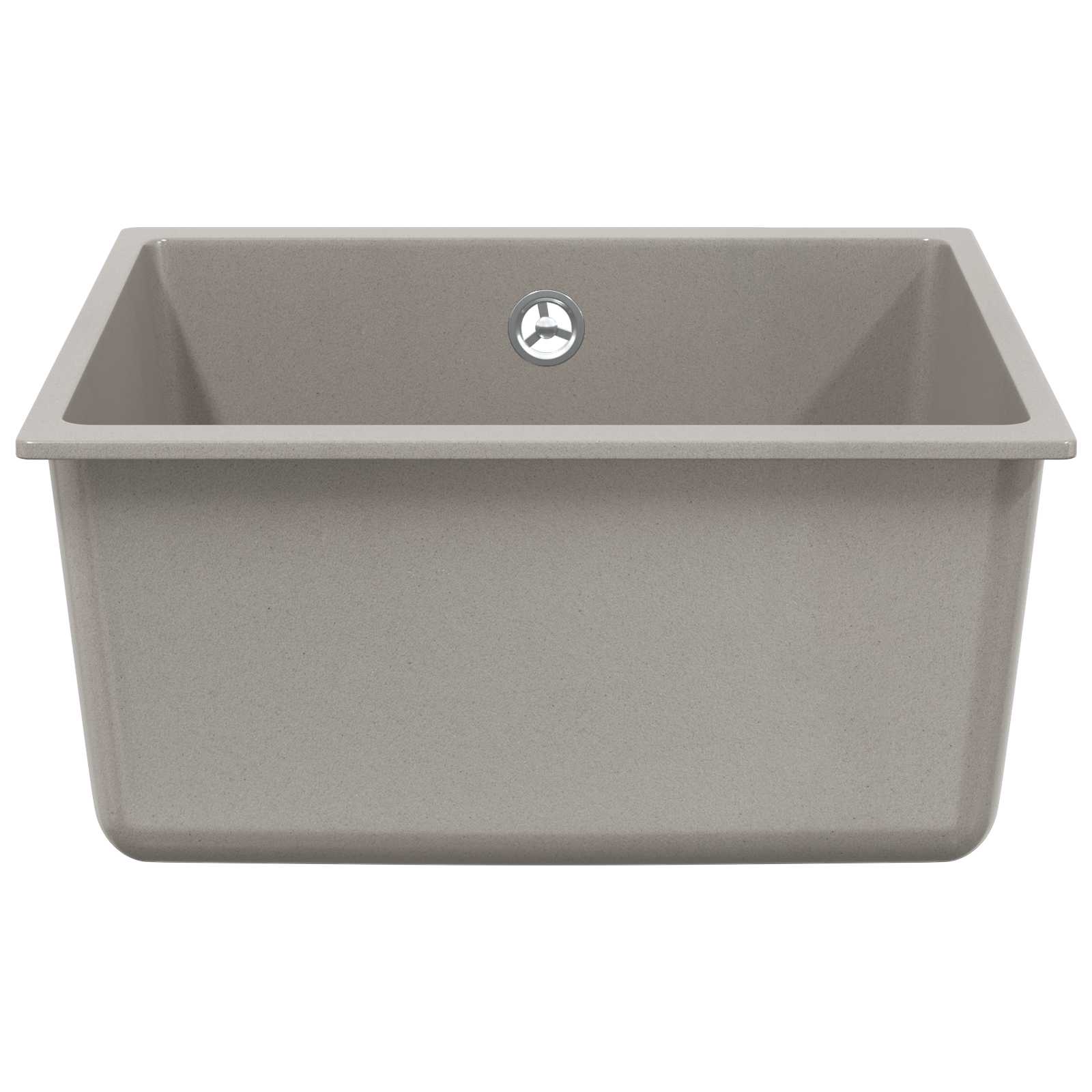 Umivaonik Siva 430 x 460 mm 80% kvarc i 20% smola