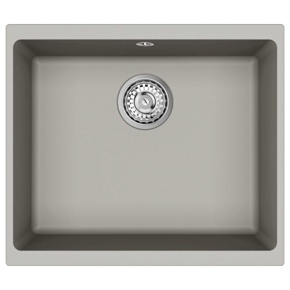 Umivaonik Siva 530 x 460 mm 80% kvarc i 20% smola