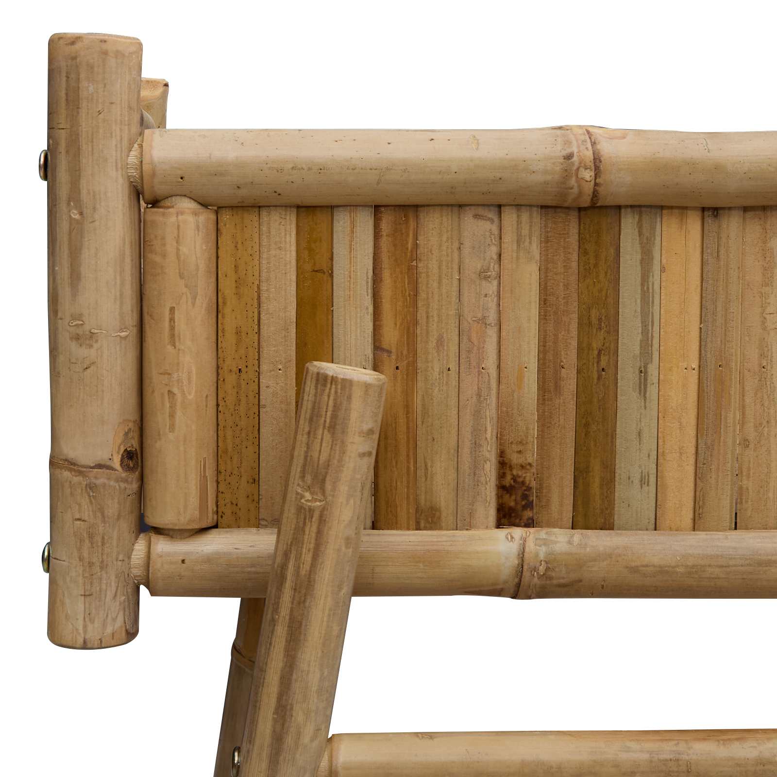 Vrtni saksija s držačem Prirodna 100 x 38 x 74 cm Bambus