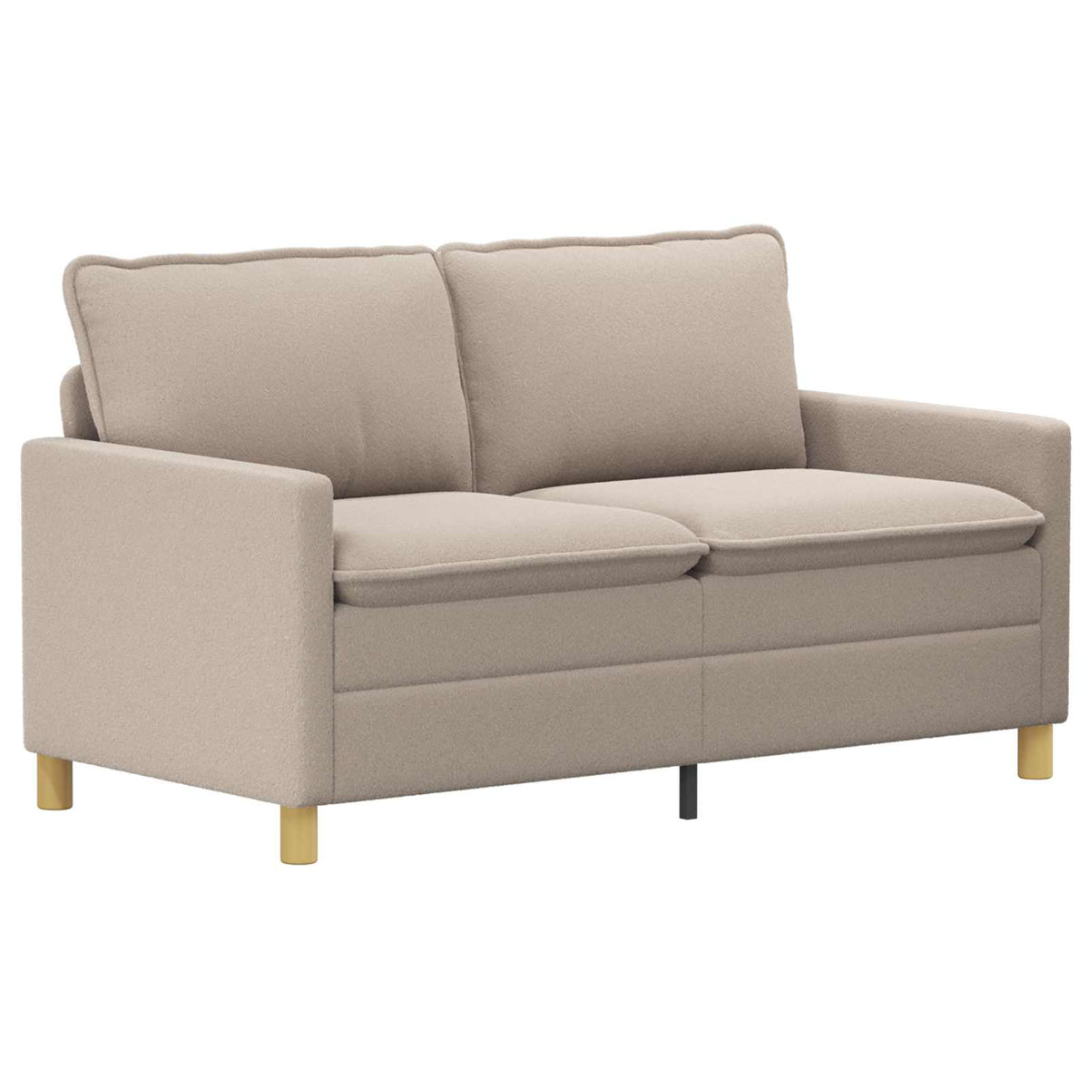 Set sofe 2 kom. Svjetlosiva Tkanina