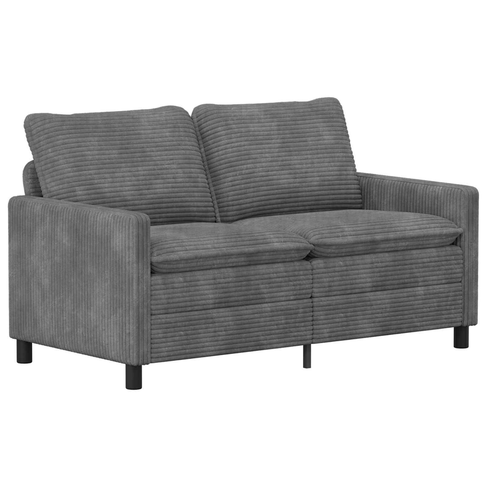Set sofe 2 pcs Svjetlosiva Poliester