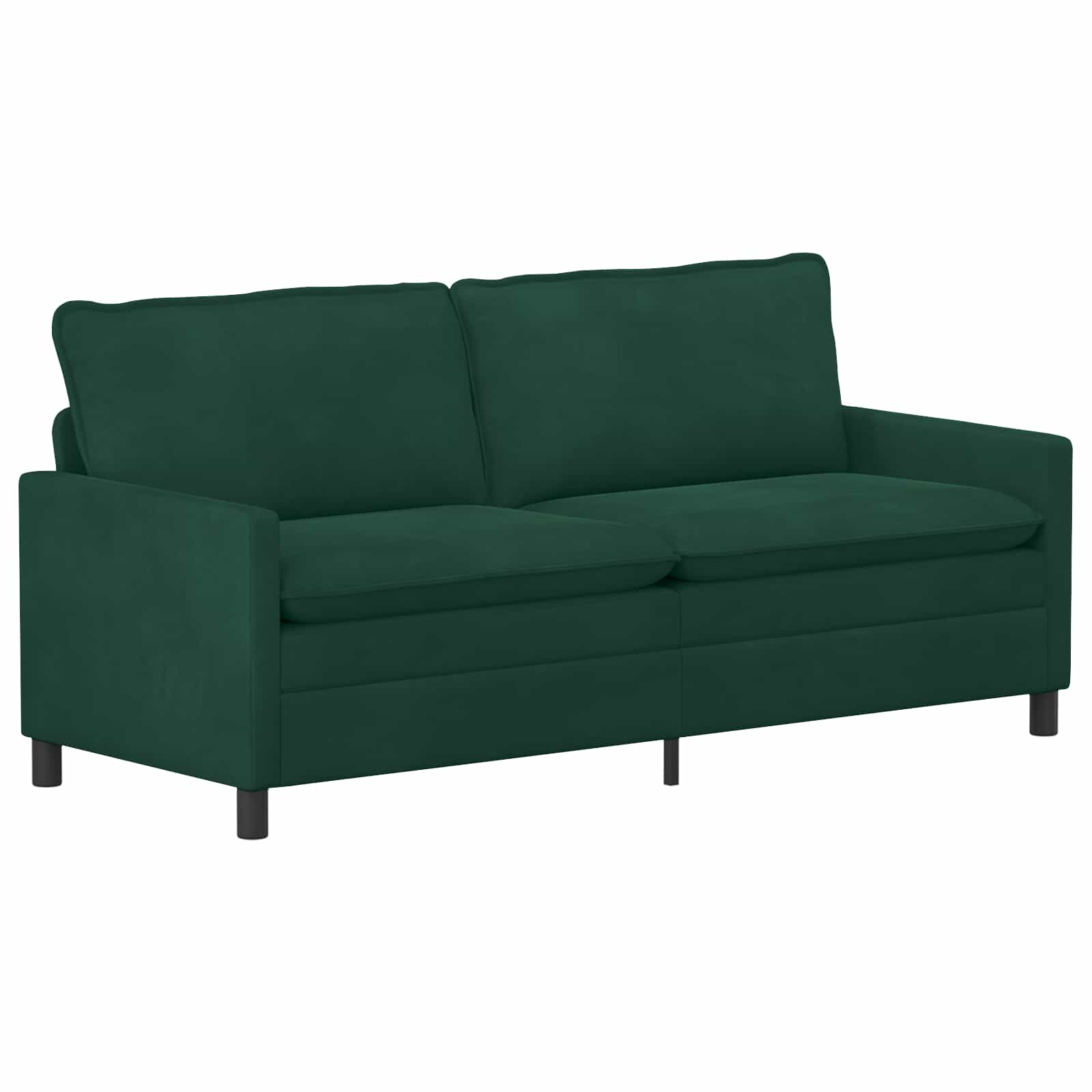 Set sofe 2 pcs Tamnozelena Baršun