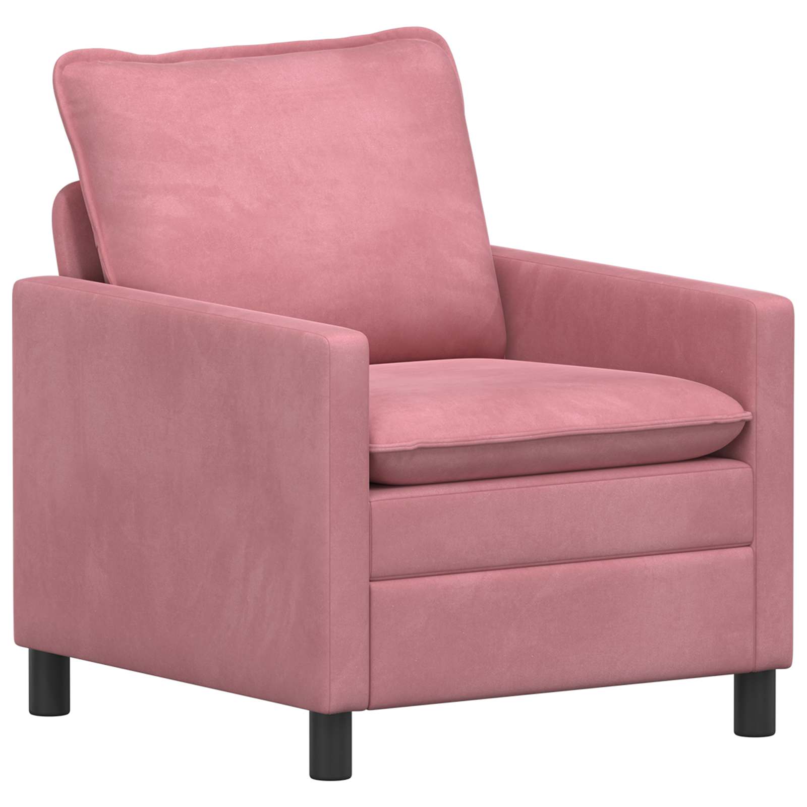 Set sofe 2 pcs Ružičasta Baršun