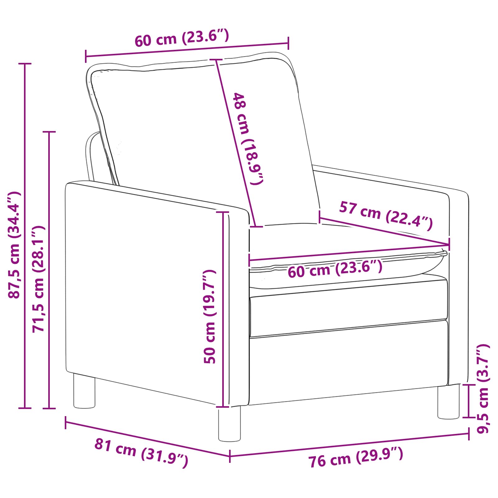Set sofe 2 pcs Ružičasta Baršun