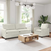 Set sofe 2 pcs Krem Baršun
