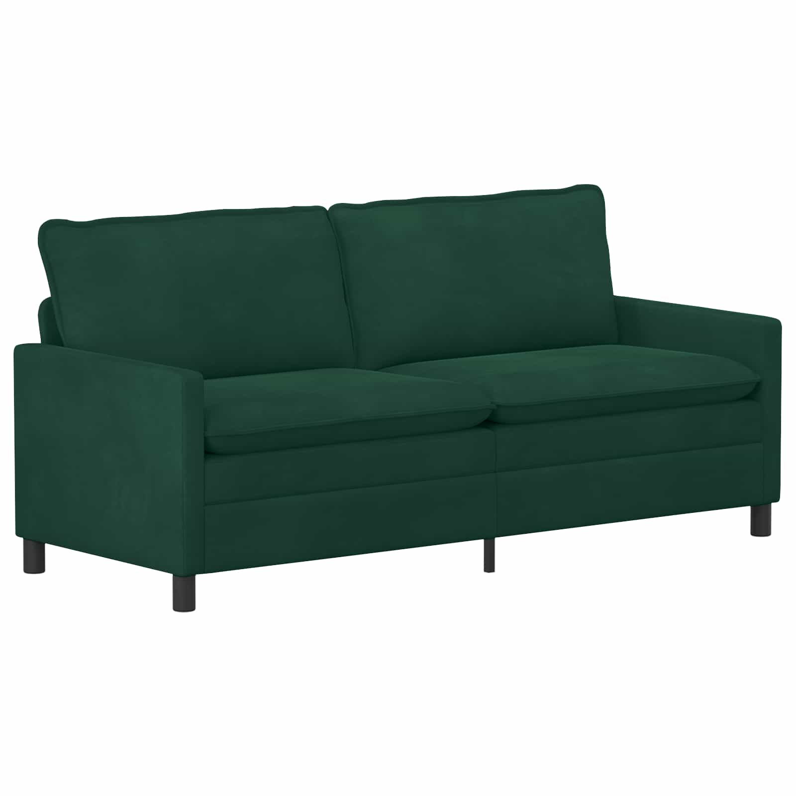 Set sofe 2 pcs Tamnozelena Baršun