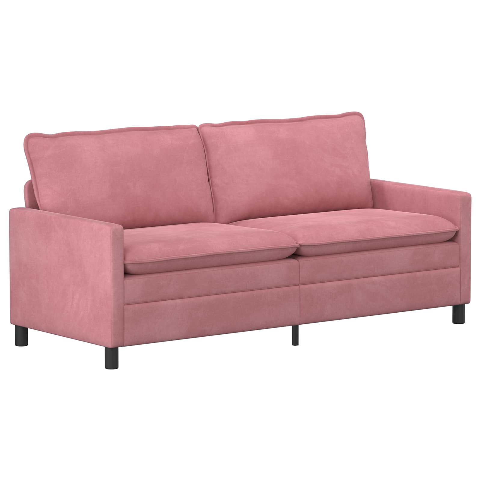 Set sofe 2 pcs Ružičasta Baršun