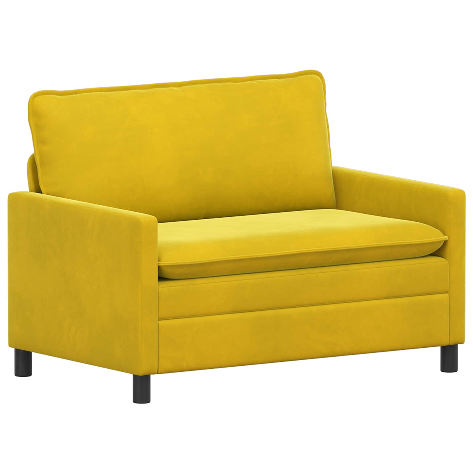 Set sofe 2 pcs Žuta Baršun