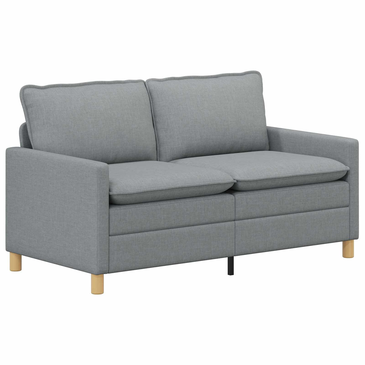 Set sofe 2 kom. Svjetlosiva Tkanina