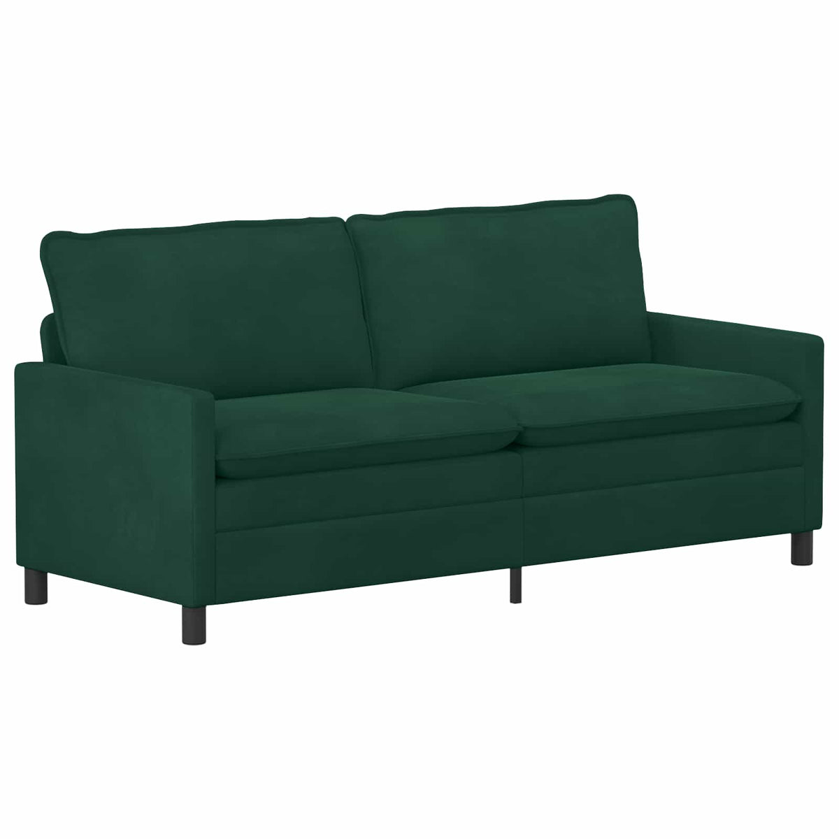 Set sofe 2 pcs Tamnozelena Baršun