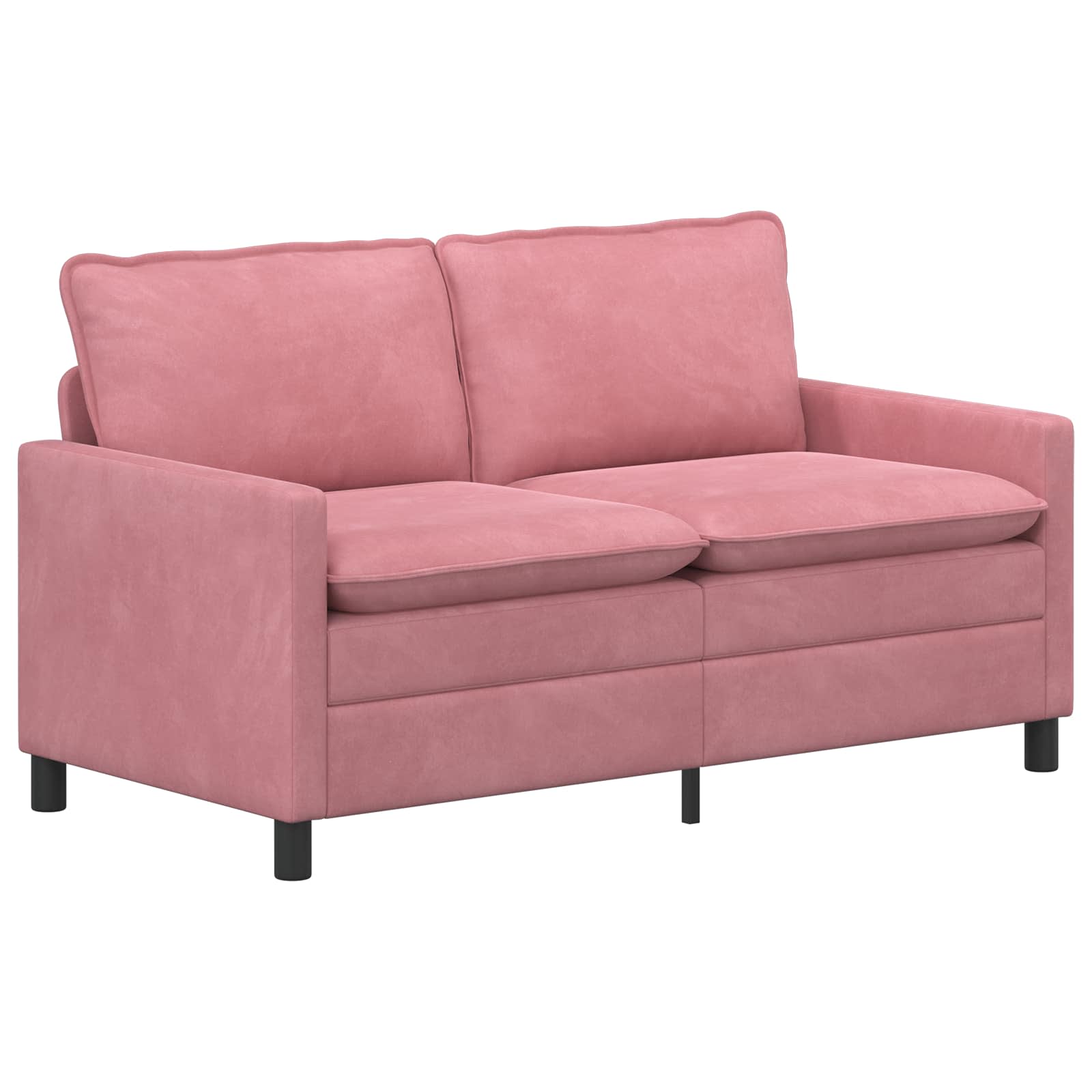 Set sofe 2 pcs Ružičasta Baršun