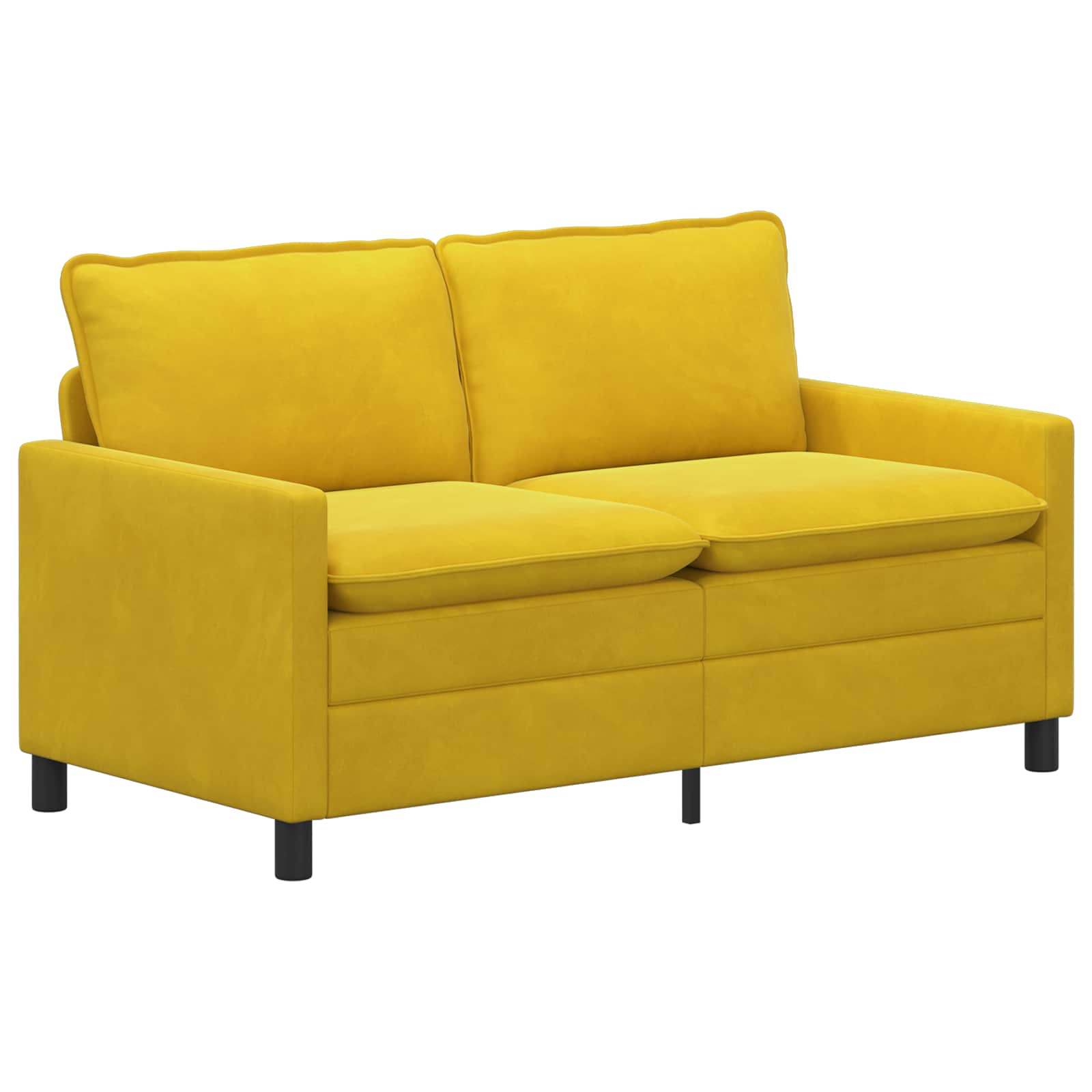 Set sofe 2 pcs Žuta Baršun
