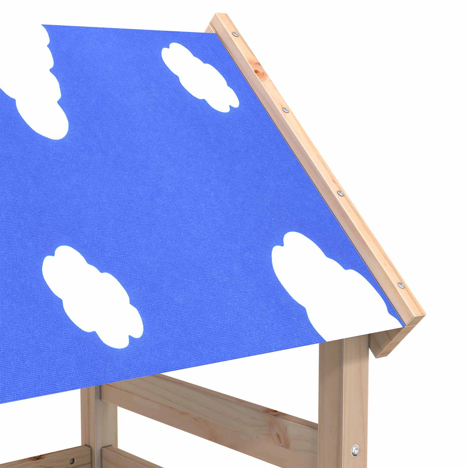 Igraći Toranj Smeđa 110.5 x 52.5 x 215 cm Čvrsto borovo drvo