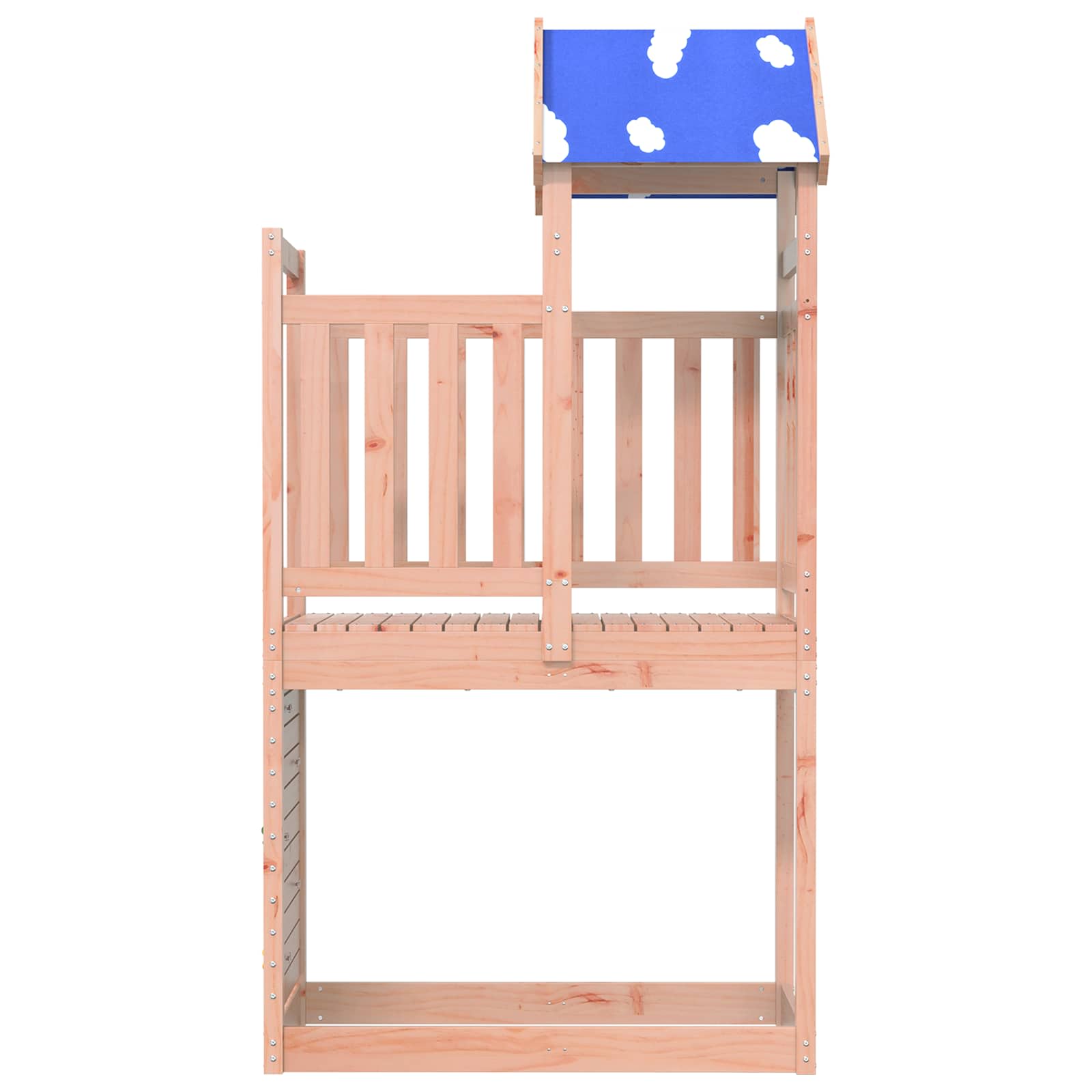 Igraći Toranj Smeđa 110.5 x 52.5 x 215 cm Solidno Douglas Drvo