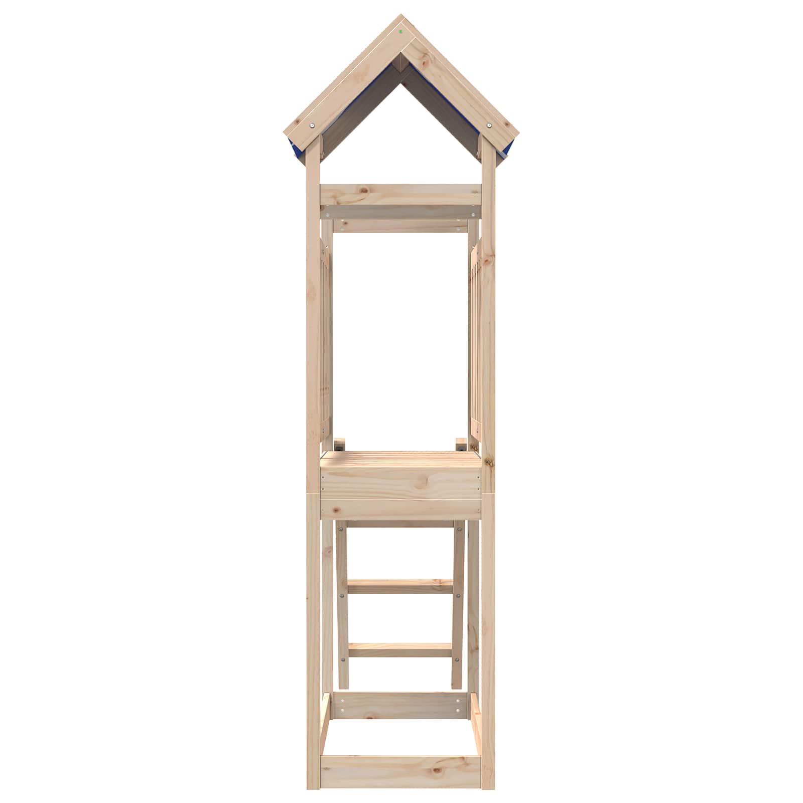 Igraći Toranj Smeđa 52,5 x 110,5 x 215 cm Čvrsto borovo drvo