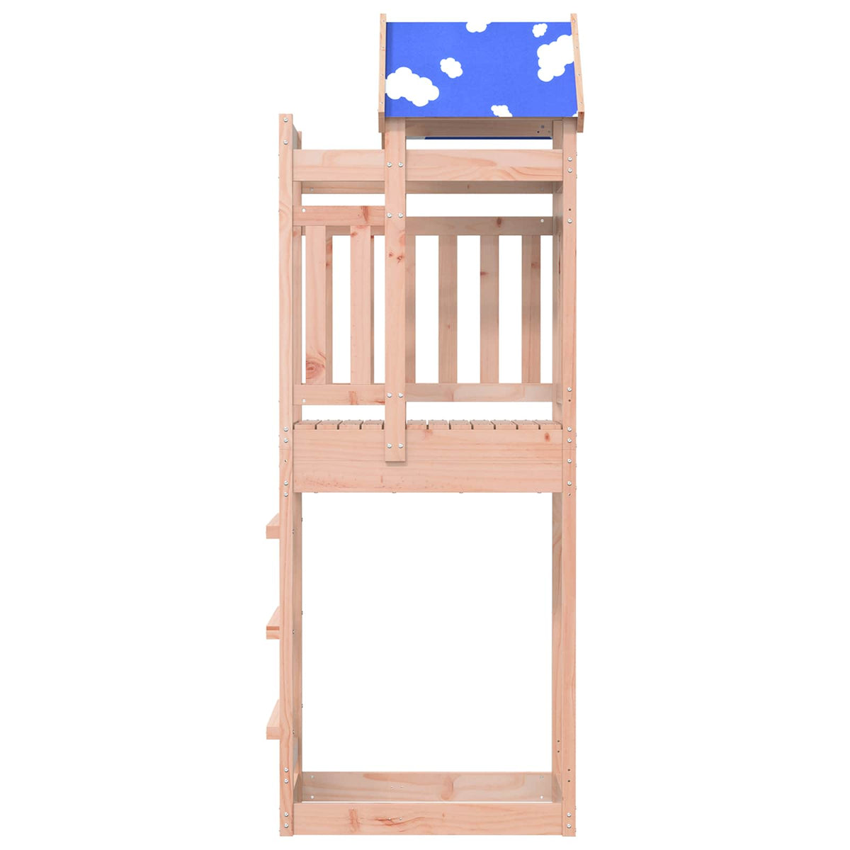 Igraći Toranj Smeđa 85 x 52,5 x 239 cm Solidno Douglas Drvo