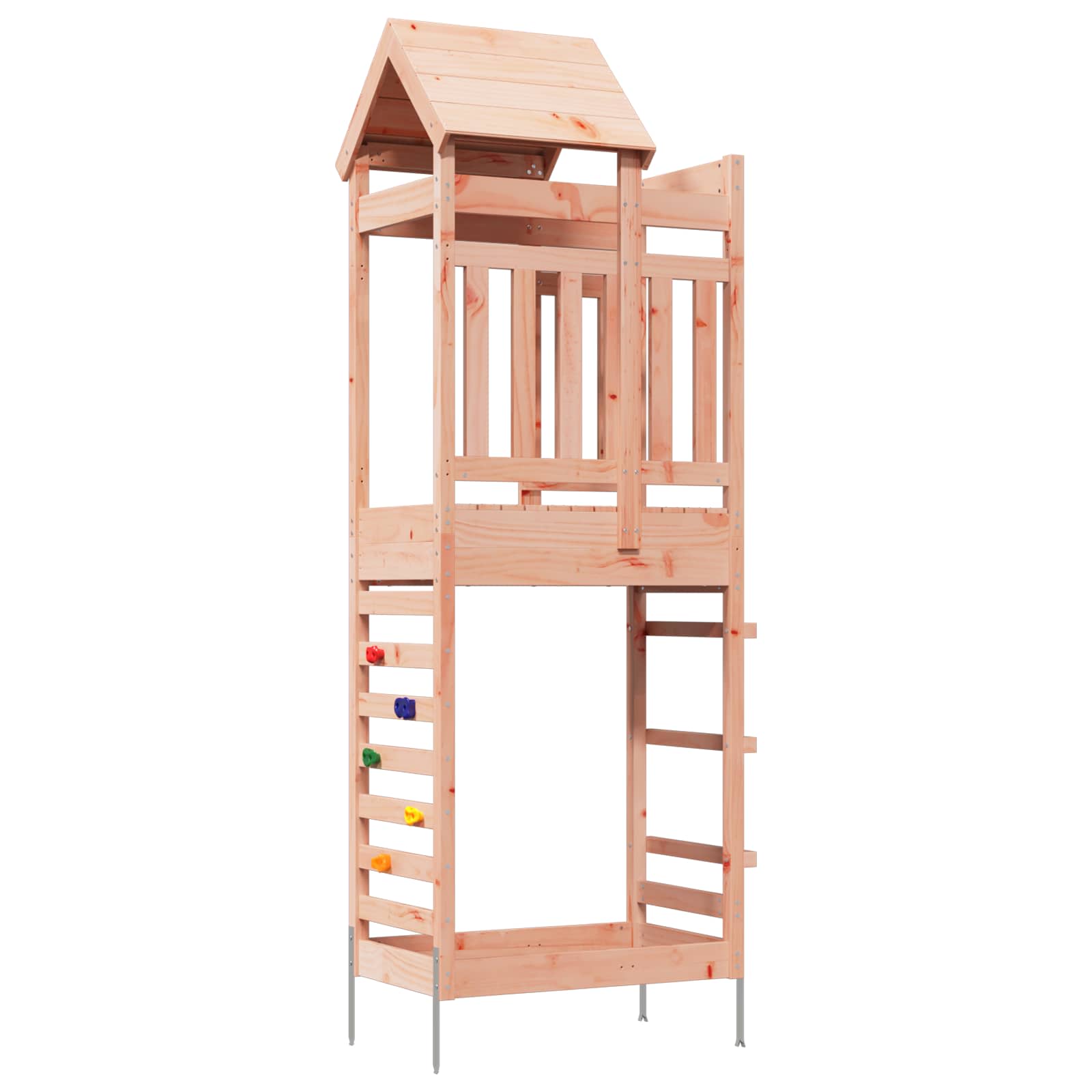 Igraći Toranj Smeđa 52,5 x 85 x 238 cm Solidno Douglas Drvo
