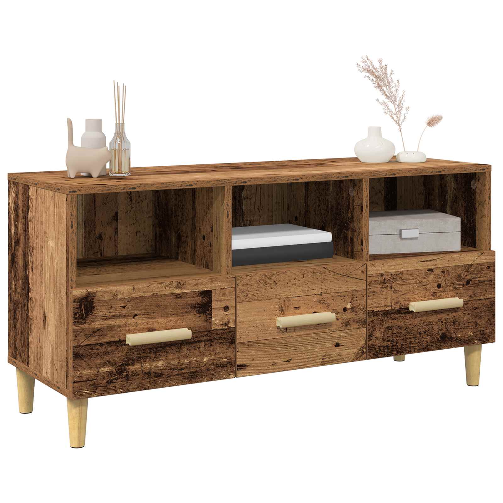 TV ormar Staro drvo 102 x 36 x 50 cm Konstruirano drvo