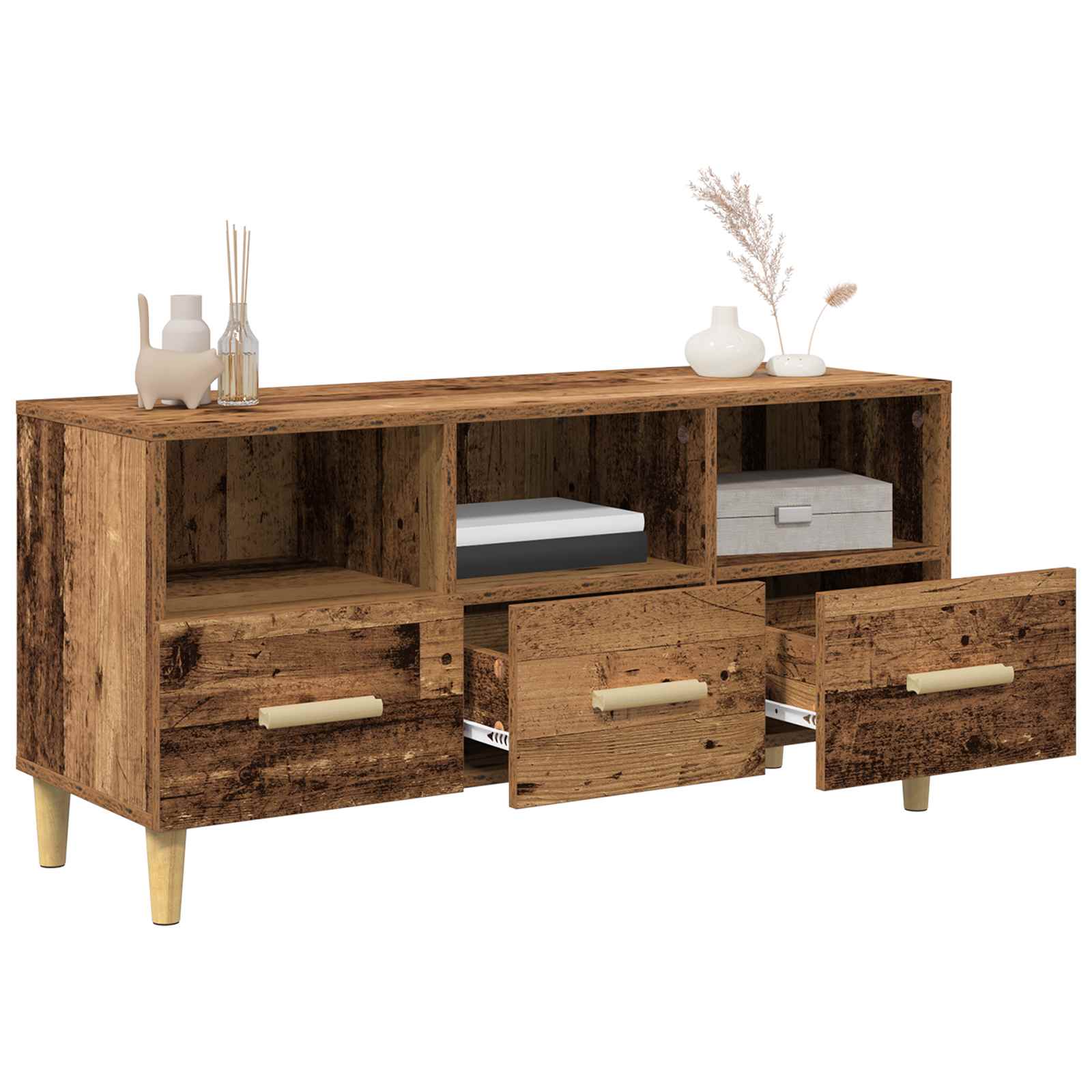 TV ormar Staro drvo 102 x 36 x 50 cm Konstruirano drvo