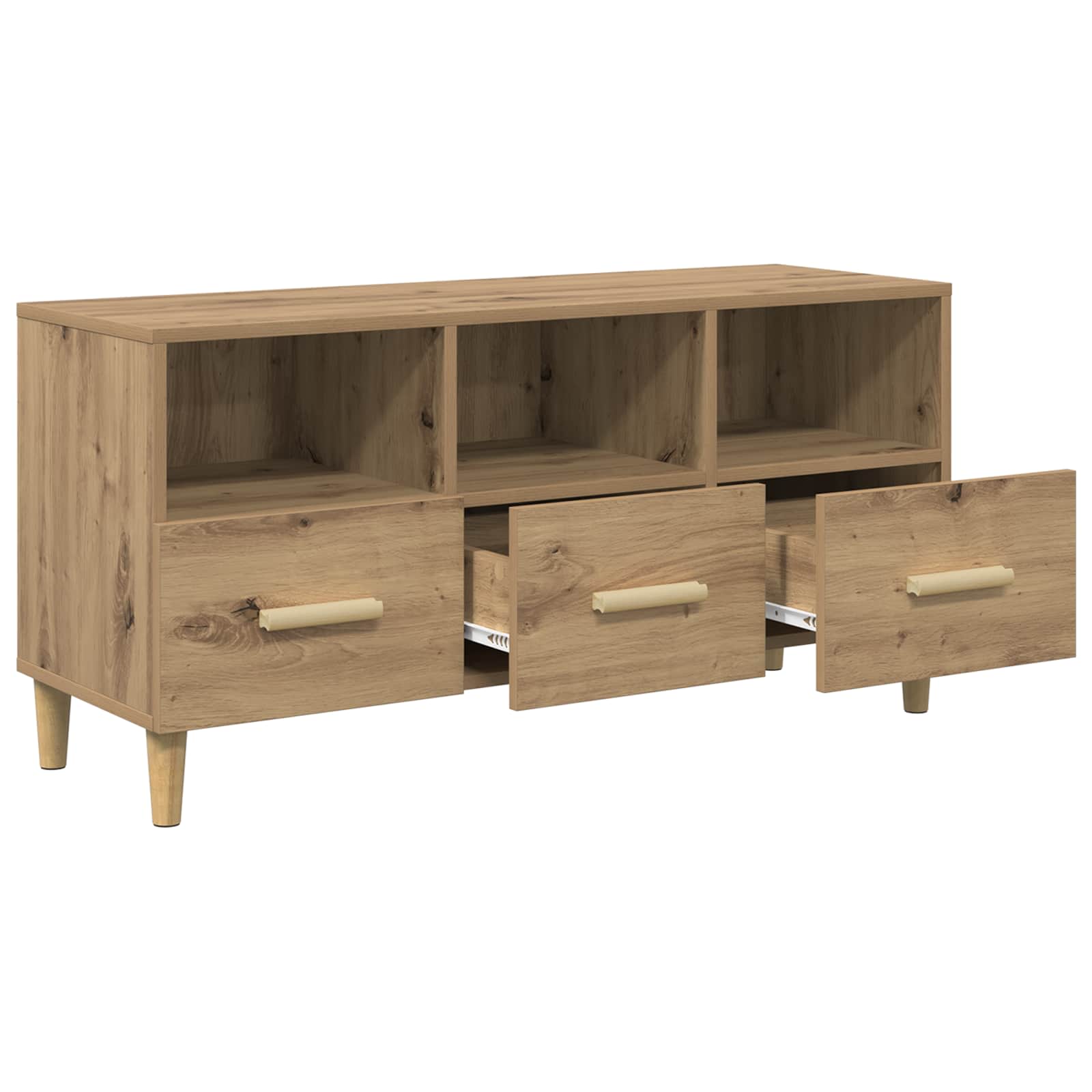 TV ormar s ladicama Umjetnička hrastovina 102 x 36 x 50 cm
