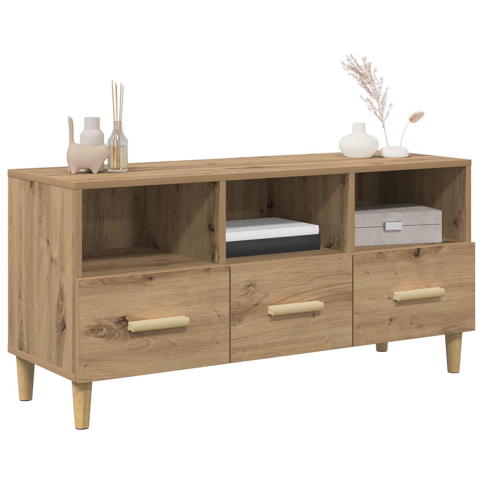 TV ormar s ladicama Umjetnička hrastovina 102 x 36 x 50 cm