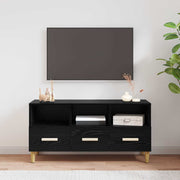 TV ormar Crni hrast 102 x 36 x 50 cm Konstruirano drvo