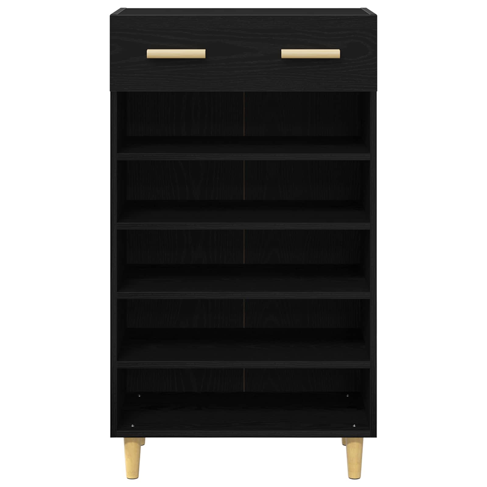 Ormar za cipele Crni hrast 60 x 35 x 105 cm Konstruirano drvo
