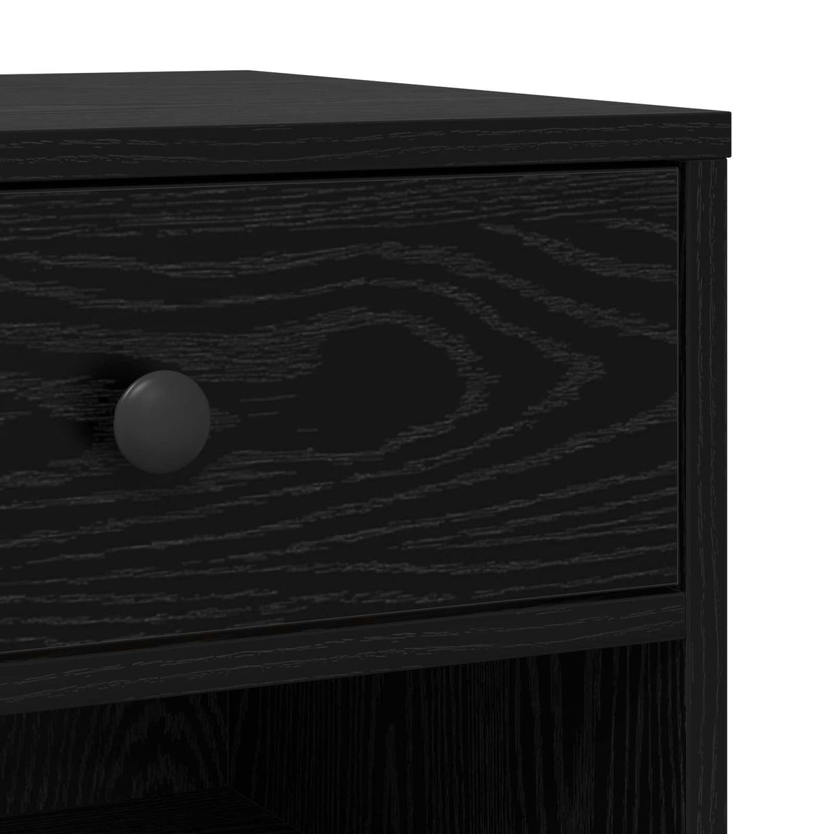 Držač za printer Crni hrast 60 x 40 x 68.5 cm Konstruirano drvo
