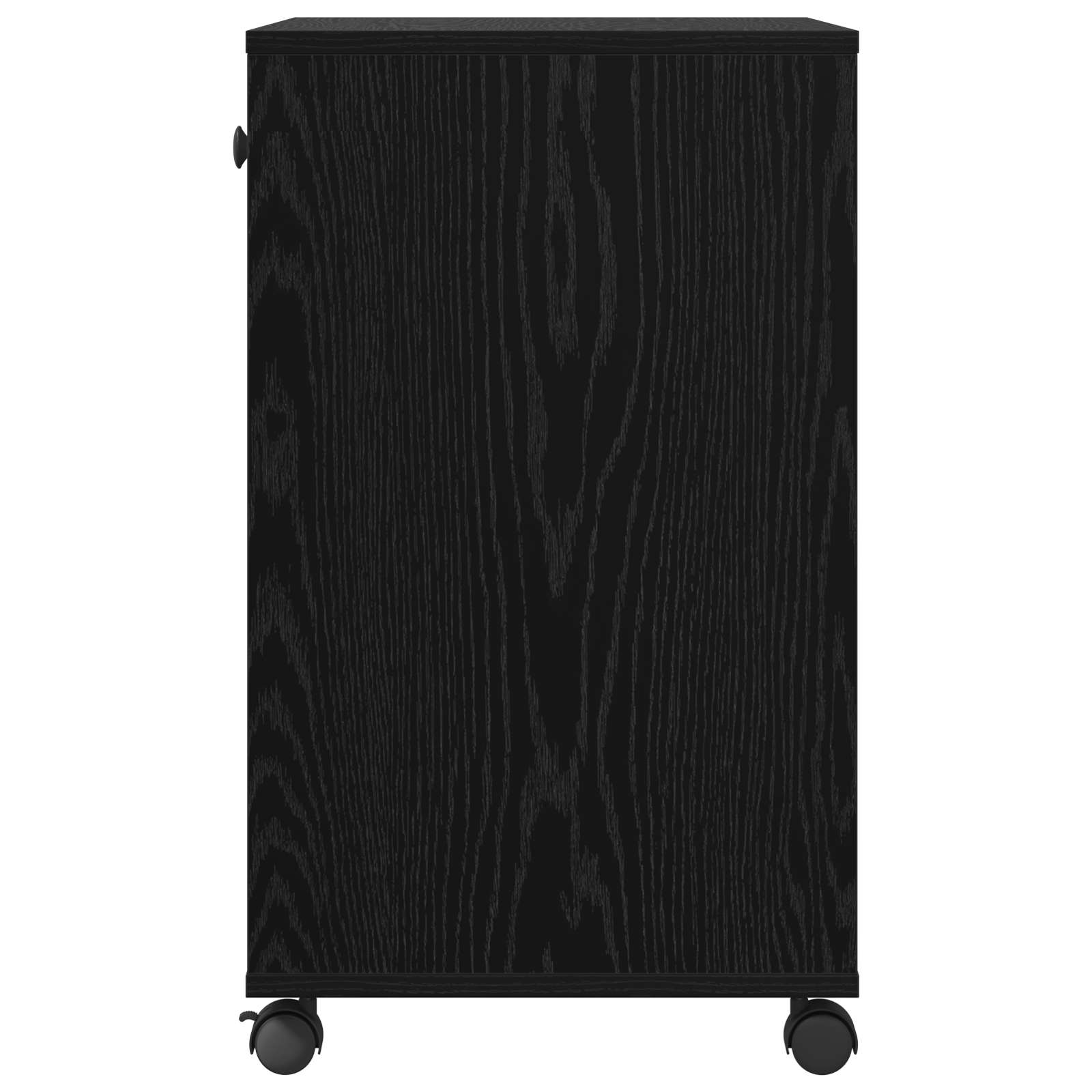 Držač za printer Crni hrast 60 x 40 x 68.5 cm Konstruirano drvo