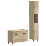 Set kupaonskih ormara od 2 dijela HAARLEM Hrast sonoma