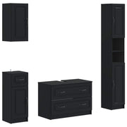 Set kupaonskih ormara od 4 dijela UTRECHT Crna