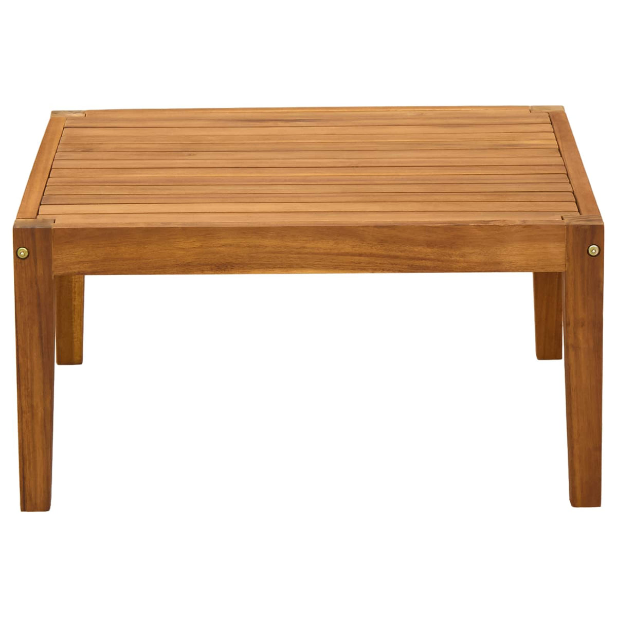 stol Čvrsto drvo akacije Prirodna 60 x 60 x 30 cm