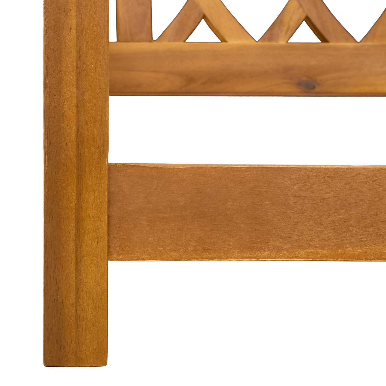 Ljulska klupa za vrt Prirodna 110 x 56 x 58 cm