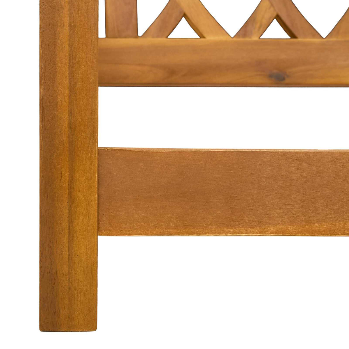 Ljulska klupa za vrt Prirodna 110 x 56 x 58 cm